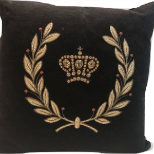 Cuscino Foderato Disegno Royal Crown