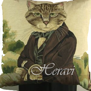 Cuscino Foderato Signor Gatto