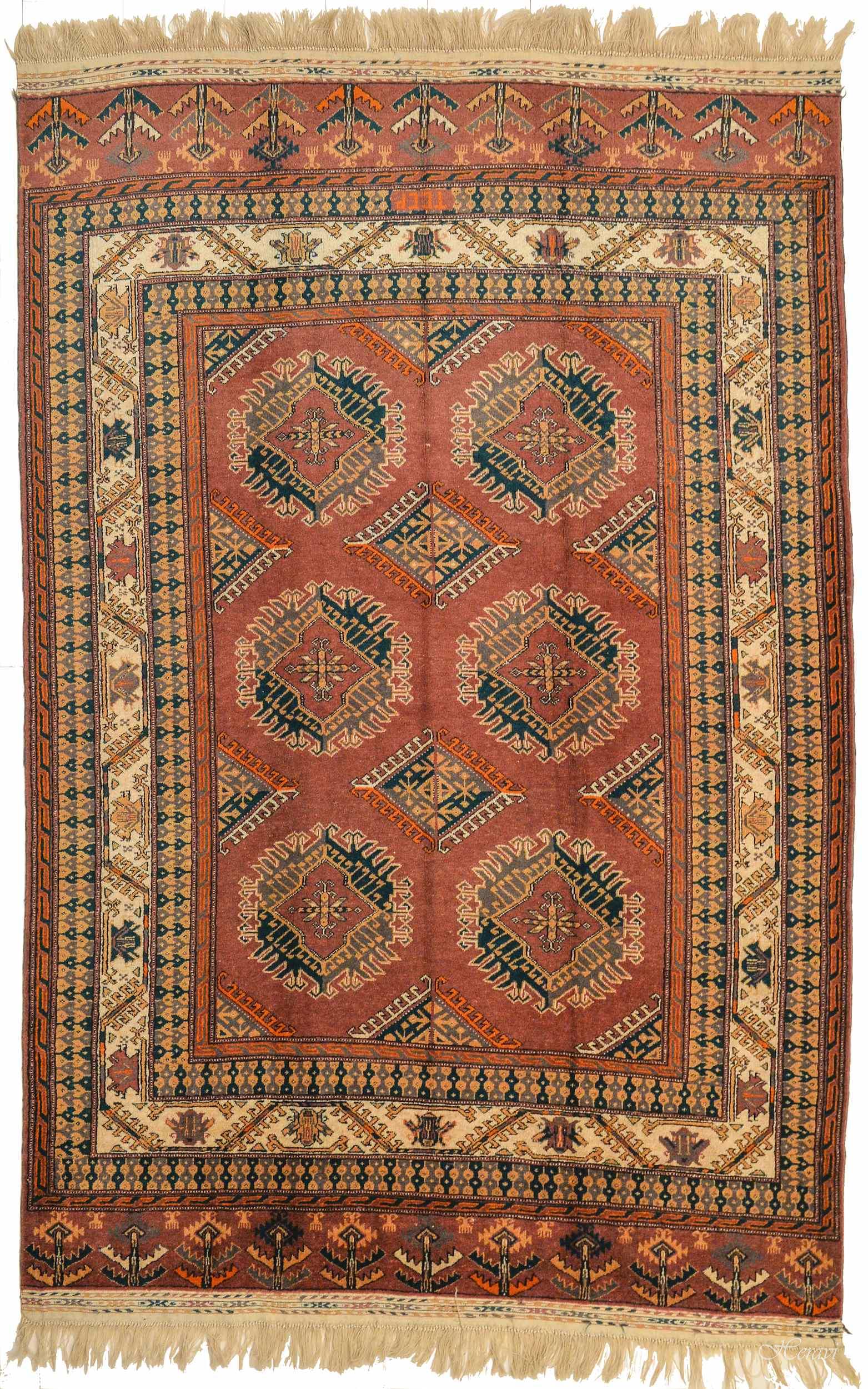 BUKARA TURKMANESTAN D'EPOCA 225X155