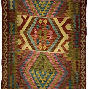 KILIM AFGANO KAZAK 194X146