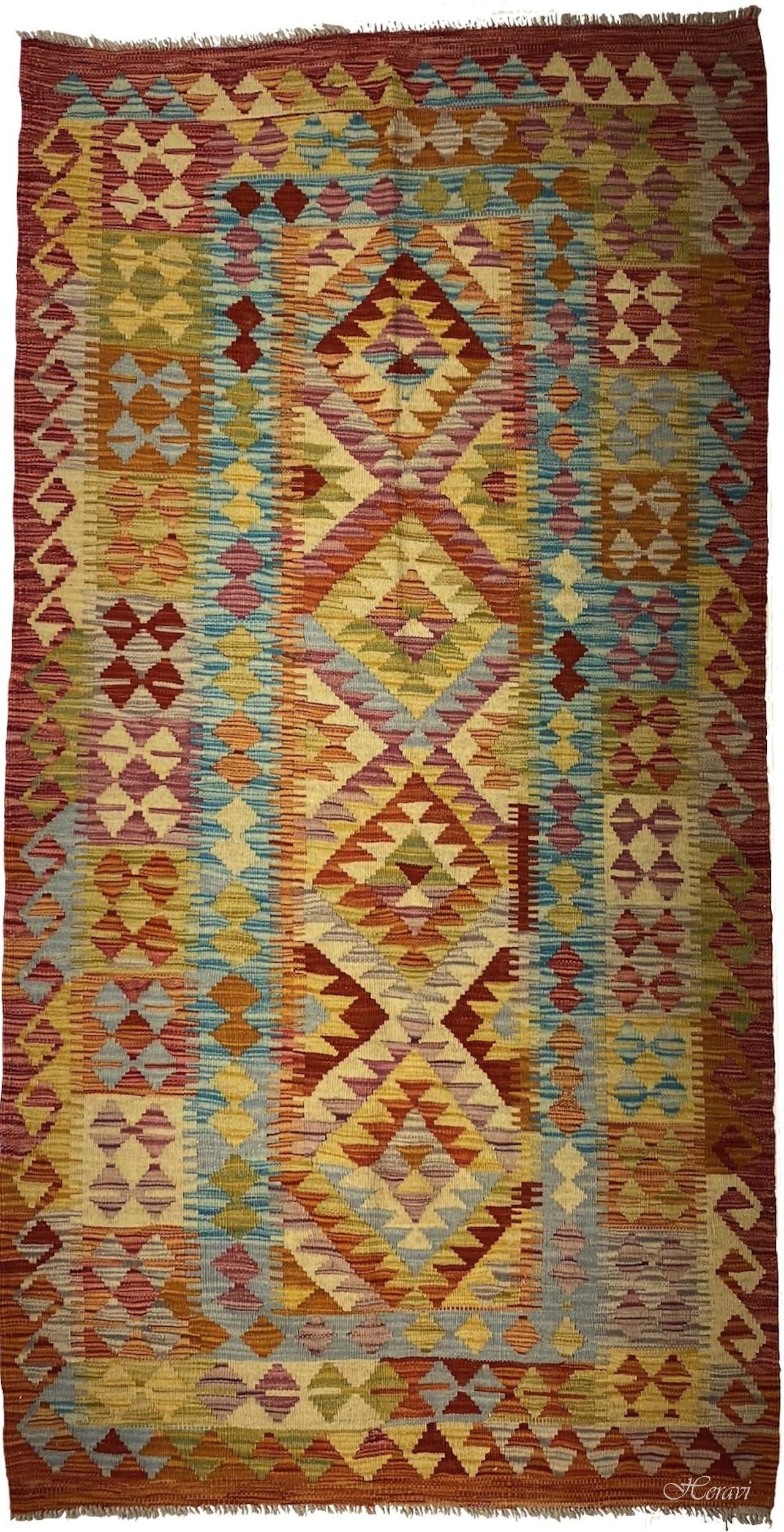 KILIM AFGANO KAZAK 198X106