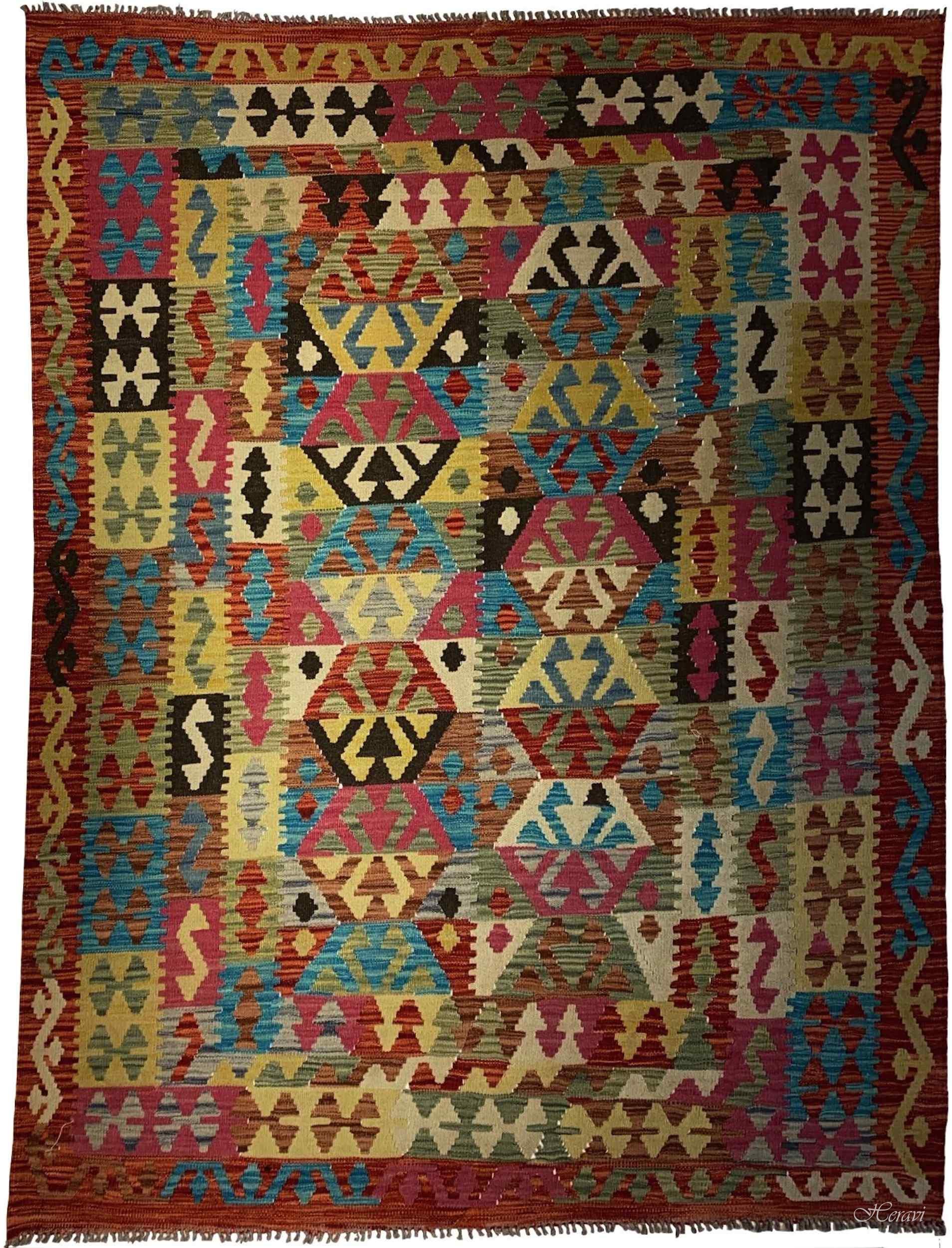 KILIM KAZAK AFGANO 197X155