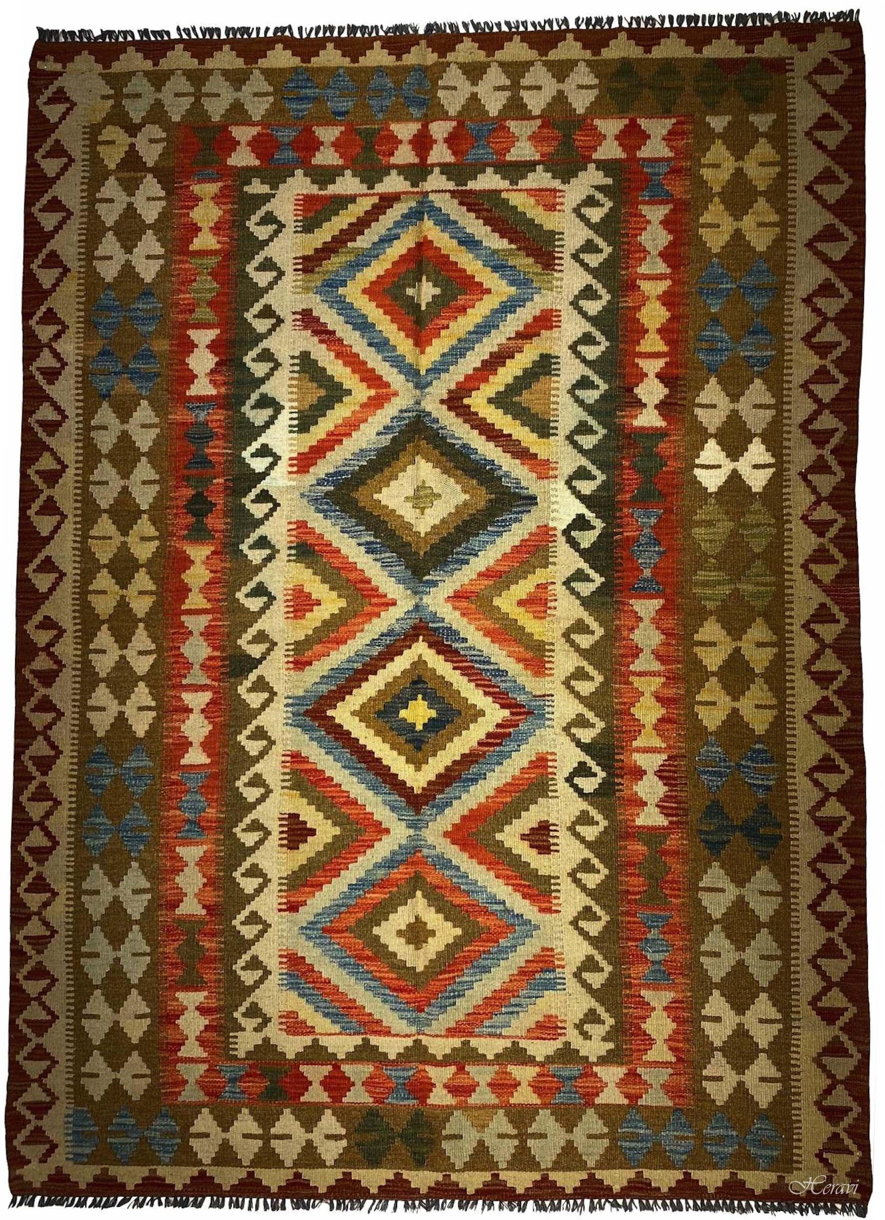 KILIM KAZAK AFGANO 206X155