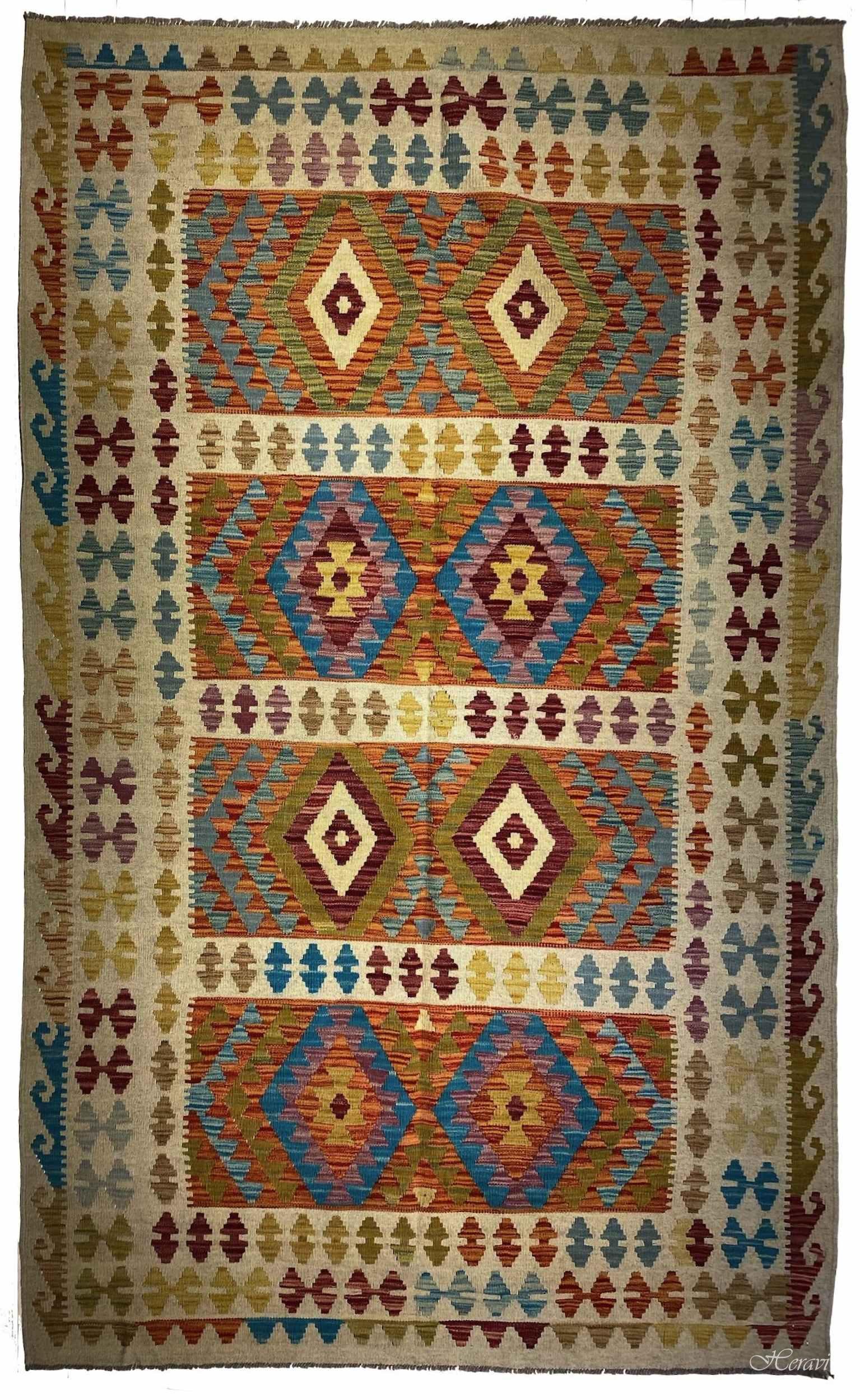 KILIM KAZAK AFGANO 249X155