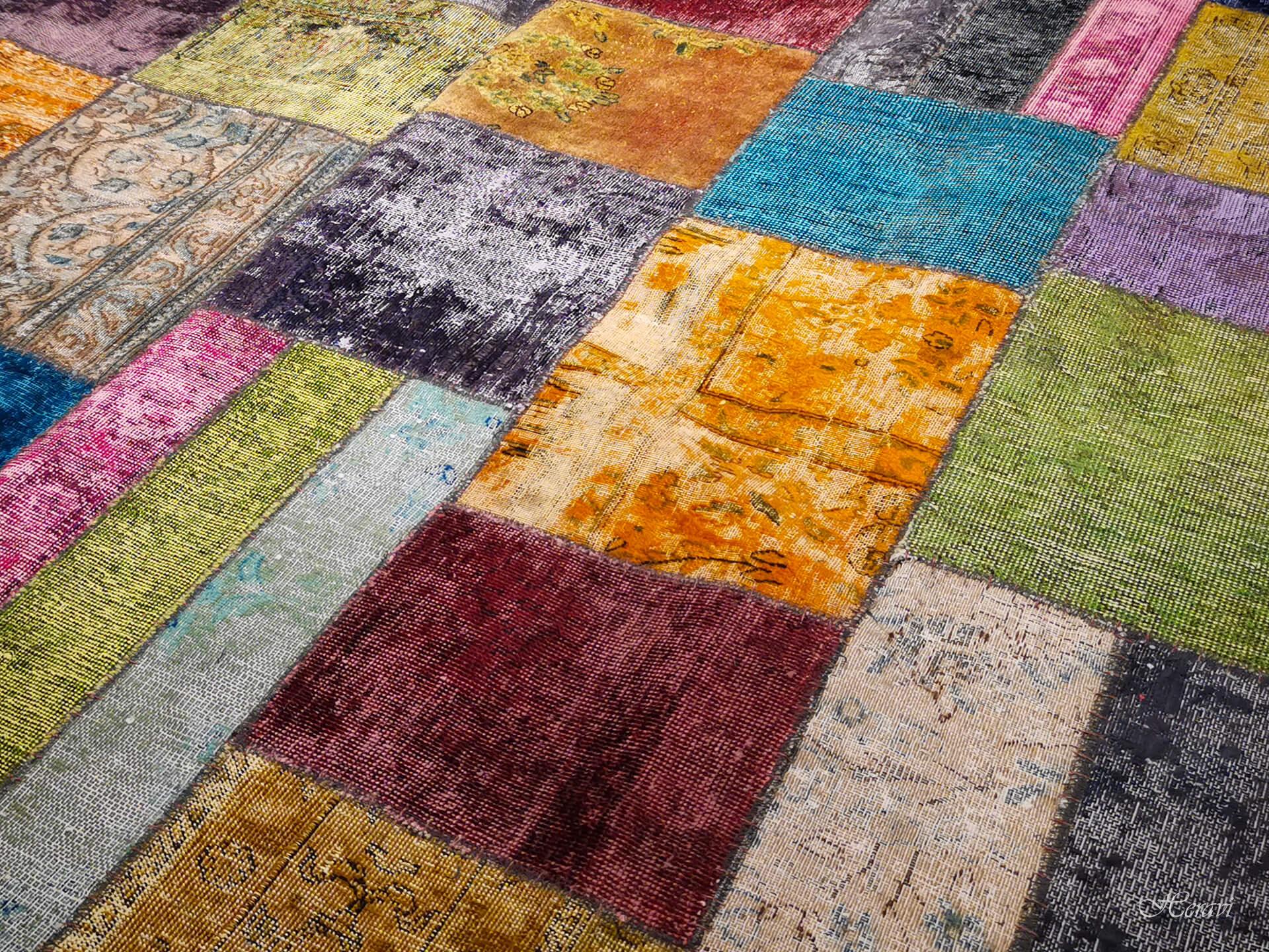TAPPETO PANJSHIR patchwork 230x170 - immagine 2