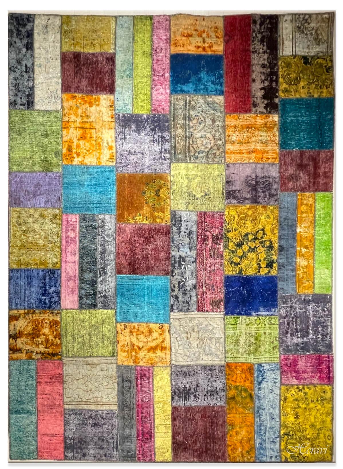 TAPPETO PANJSHIR patchwork 230x170